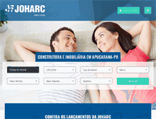 Tablet Screenshot of joharc.com.br